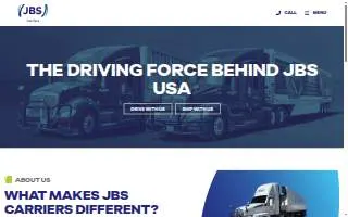 JBS Carriers website