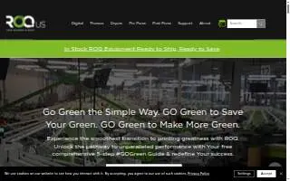 The ROQ website