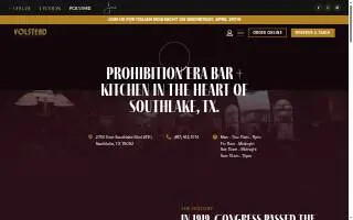 The Volstead Room of the Hale Street Center website