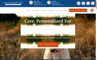 Valley West Veterinary Hospital of Charleston website