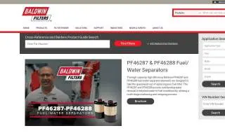Baldwin Construction website