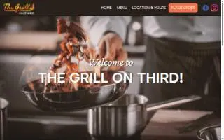 The Grill on Third website