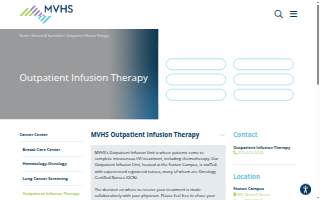 MVHS Outpatient Infusion Therapy