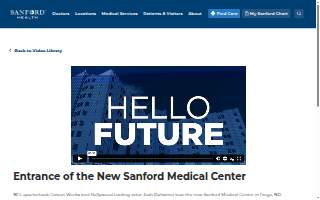 Sanford Medical Center Employee's Entrance