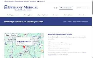 Bethany Medical at Lindsay Street 2 floor website