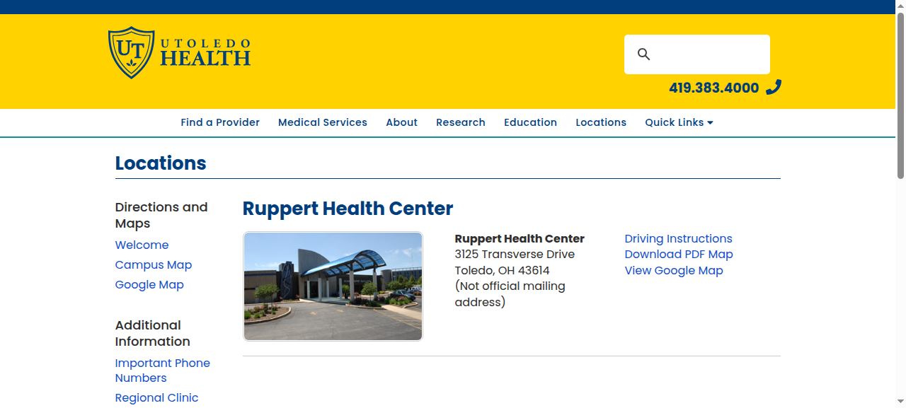 Ruppert Health Center