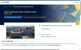 Good Samaritan Faculty Medical Center website