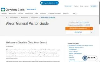 Cleveland Clinic Akron General - Ambulance Entrance website