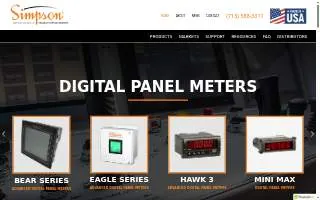 Simpson Electric Co website