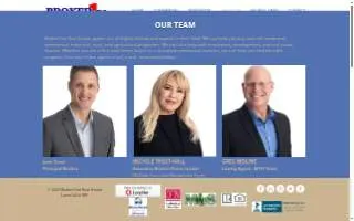 Broker One Real Estate website