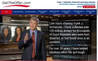Schlehofer Law Offices, P.C of Anchorage website
