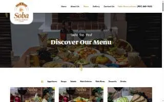 Soba website