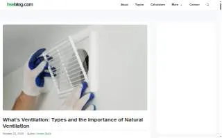 Ventilation Solutions website