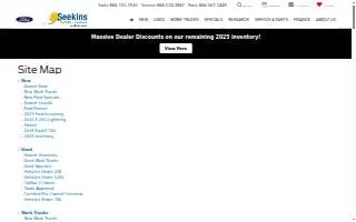 Seekins Ford Lincoln of Fairbanks website