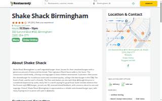 Shake Shack Birmingham