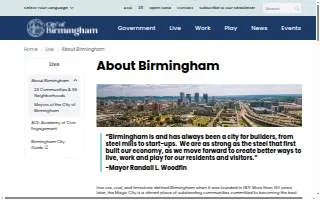 Birmingham Health website