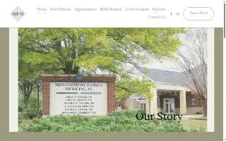Montgomery Family Medicine website