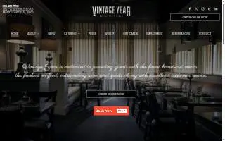 Vintage Year website