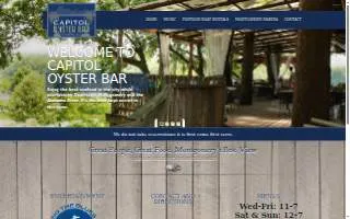 Capitol Oyster Bar website