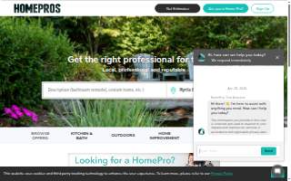 HomePros plumbing heating and air.