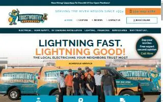 Trustworthy Electric of Montgomery website
