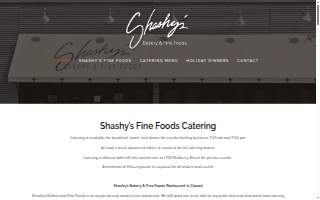 Shashy's Bakery and Fine Foods