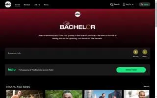 Batchelor's Service website