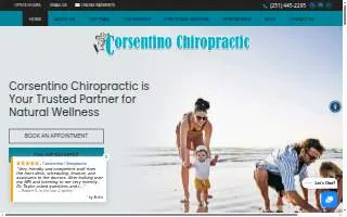 Corsentino Chiropractic of Mobile website