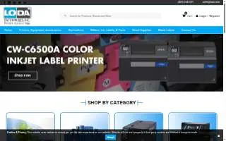 Loda Bier Garten website