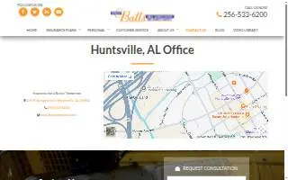 Hundley Batts & Associates Insurance Agency website