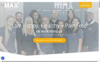 Max Health website