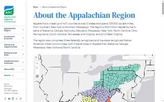 Appalachia, Inc. website
