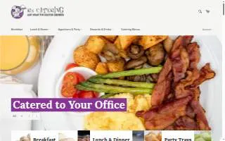 Rx Catering of Little Rock website