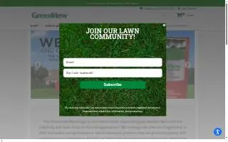 Greenview Landscape Services website
