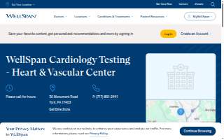 WellSpan Cardiology Testing - Heart & Vascular Center