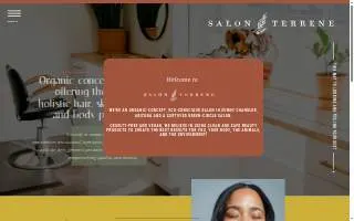 Salon Terrene website