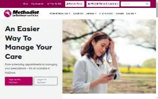 University Health Center of Memphis website