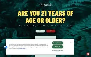 Botanist of the Valley website