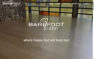 Barefoot Floors of Mt Pleasant website
