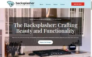 The Backsplasher website