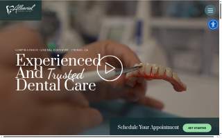 Alluvial Dental Center website