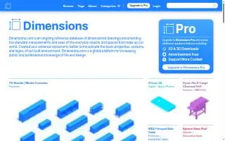 Dimensions Salon website