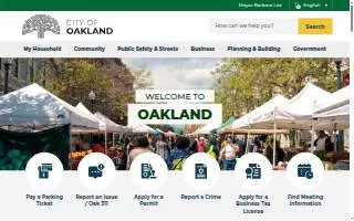Oakland Airport Executive Hotel website
