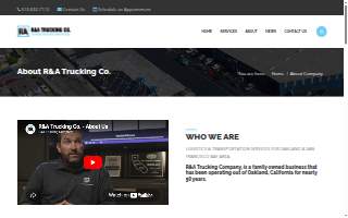 R&A Trucking Company