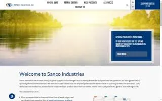 Sanco Construction Inc. website