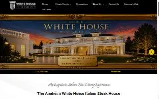 Anaheim White House website