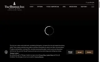 Mission Inn Hotel & Spa website