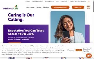 MemorialCare Medical Group - Santa Ana website