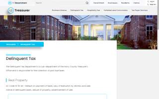 Horry County Delinquent Tax Office