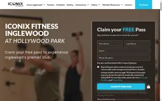 Iconix Fitness website